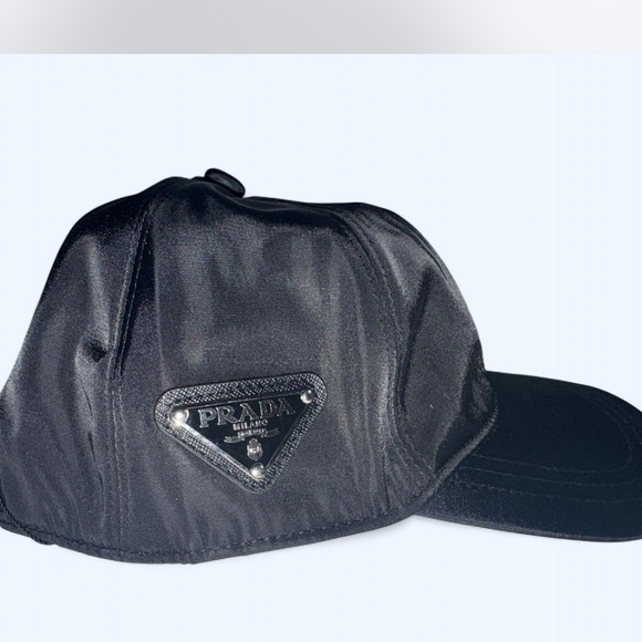 Prada Black Logo Cap - Picture 1 of 4